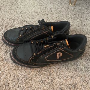 Mens Piloti Racing Shoes Sz 8.5 Orange Black